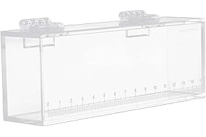 Ioensy Fish Observation Box, Fishing Photo Tank, Hatchery, Incubator, Acrylic, Portable Storage Box, Fish Egg Breeding Case, 