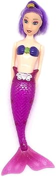 Docooler Waterproof LED Light Flash Swimming Mermaid Princess Doll Bath Spa Pool Toy Gift Rewards for Girls Baby