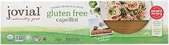 Jovial Whole Grain Brown Rice Capellini Pasta, Whole Grain Pasta, 12 Oz | Organic, Gluten Free, Dairy Free, Made in Italy