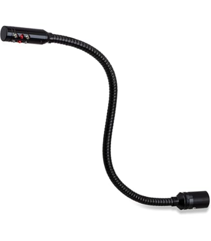 Amazon.com: Hosa LTE-519XLR4 LED Console Lamp with Right-Angle 4
