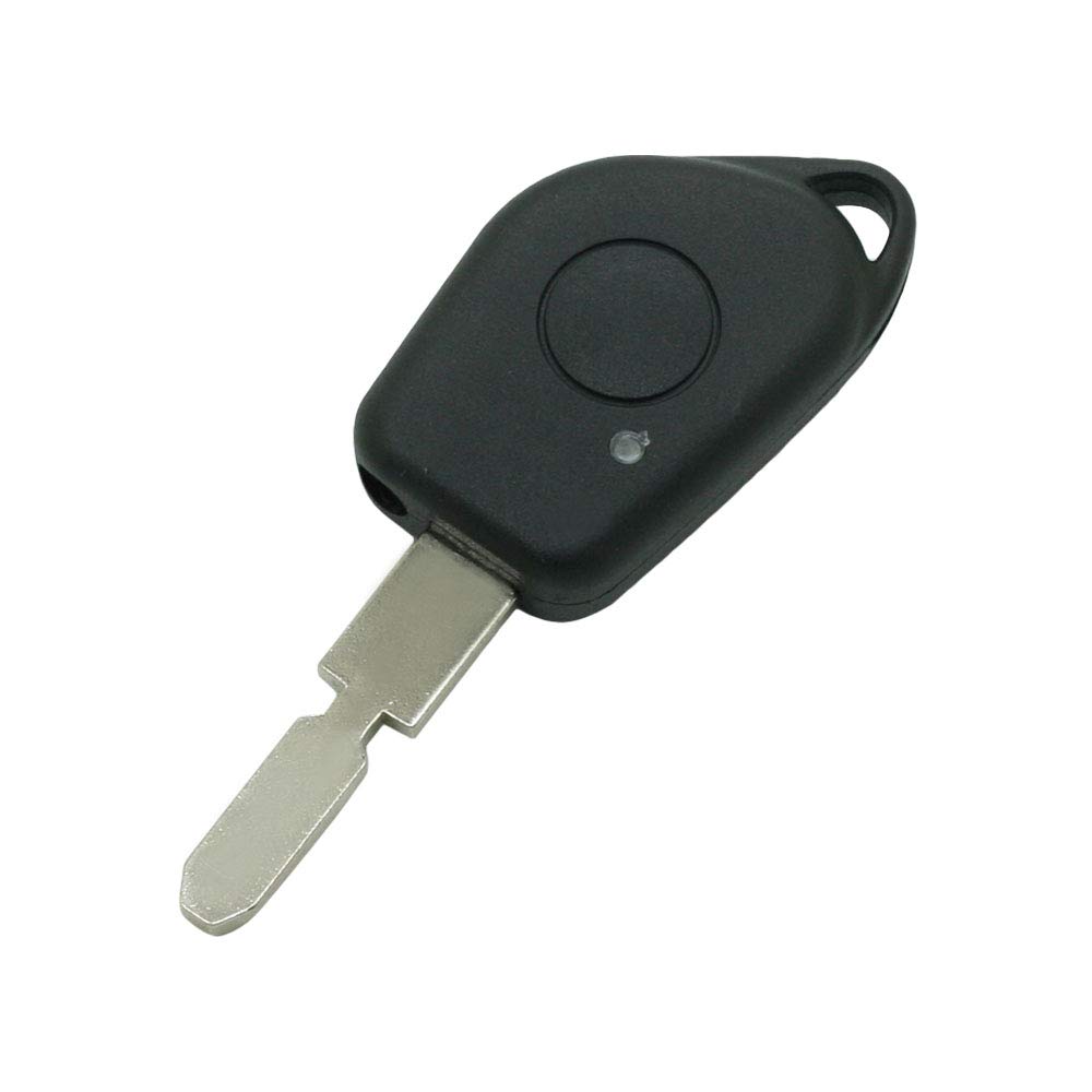 BROVACS Replacement Key Shell Compatible with PEUGEOT 406 1 Button Keyless Entry Remote Key Case Fob PG320