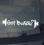 OwnTheAvenue X2 GOT Bass? JDM Audio Subwoofer Amp Decal Sticker Punch Kicker Sticker Fi 7.5