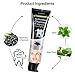Charcoal Teeth Whitening Toothpaste,Natural Activated Bamboo Charcoal Toothpaste Fresh Mint Flavor removes bad breath -Teeth Whitening-Stain Remover Black,3.5 Ounce