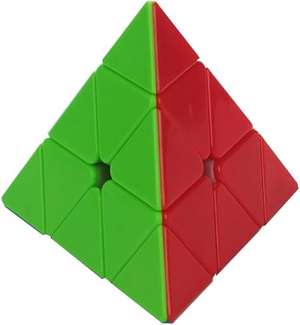 Vibgyor Vibes 3X3X3 Pyraminx Pyramid Rubik Cube Puzzle (Train Your Brain)