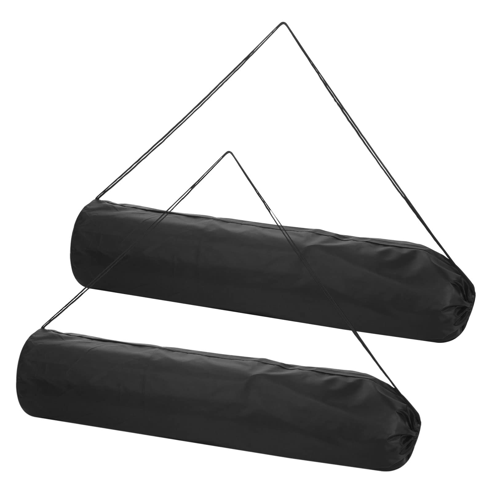 Photo 1 of PATIKIL 35 Inch Camp Chair Replacement Bag, 2 Pack Nylon Foldable Carry Bag Storage Bag with Shoulder Strap for Outdoor Camping, Black