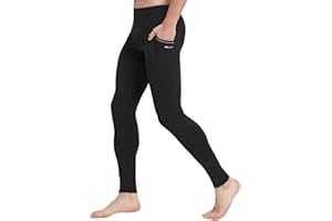 Willit Men's Active Yoga Leggings Running Quick Dry Dance Tights with Pockets Workout Compression Pants