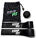 KeepFit Gear Mobility Master WOD Floss Band Set FREE Training Video and Lacrosse Massage Ball