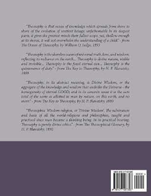 A Textbook of Theosophy: Principles of Theosophy