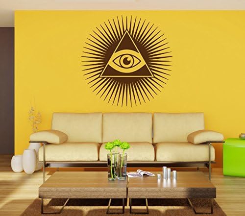 Fit You Ik897 Wall Decal Sticker All Seeing Eye Symbol Living Room Bedroom