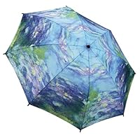 GALLERIA ENTERPRISES, INC. Water Lilies Folding Umbrella