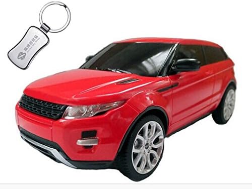 Remote Control Toys Rc Car Electric Mini Radio Control Electronic Toy for Boys Kid Christmas Gift Children Hobby 4ch 1:24 Red + a Keychain