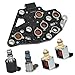 Partsam 4T65E Transmission Solenoid Kit Shift/TCC/EPC Solenoid Compatible With 2000 2001 2002 Buick Century, Chevrolet Impala. 1997 1998 1999-2002 Chevrolet Malibu
