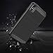 BUOCEANS sqsd-IPXC Brushed Armor Series Shock Absorption Protective TPU PC Combo Warrior Phone Case, Scratch Resistant Technology Case Cover for iPhone X - Black