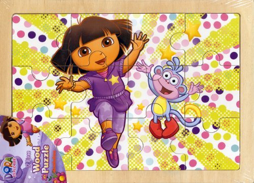 Dora the Explorer Wood Puzzle - "Dance