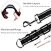 CROPAL Dog Leash Harness with Traffic Handle, Reflective, Super Soft, Double Layer and Adjustable Heavy Duty Dog Leash Collar for Medium and Large Dogs