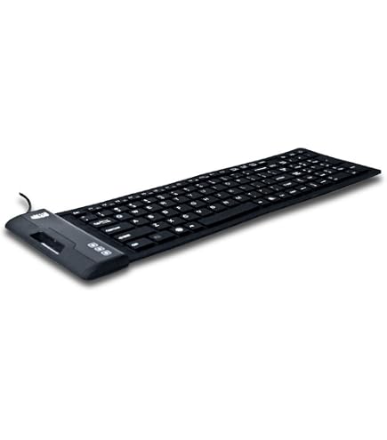 Amazon.com: Adesso AKB-212UB Waterproof Flex Keyboard Mini Size 87