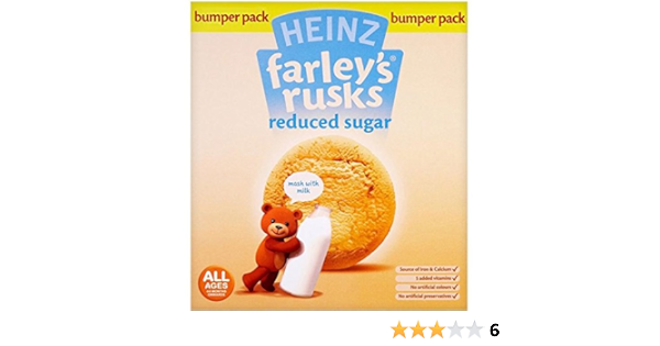 farley's reduced sugar rusks