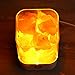 TOMNEW Natural Himalayan Salt Lamp, USB Real Himalayas Himilian Pink Salt Crystal Rock Lamp Good for Health Small Mineral Negative Ionic Stone Lava Salt Night Light for Bedroom Office (S-White)
