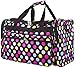 World Traveler Colorful Polka Dots Duffle Bag 22-inch