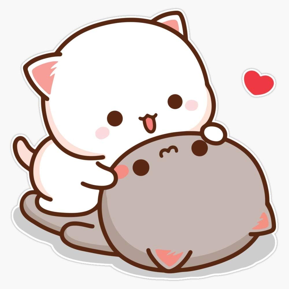 Amazon Com Leyland Designs Peach And Goma Mochi Cat Love Sticker Outdoor Rated Vinyl Sticker Decal For Windows Bumpers Laptops Or Crafts 5 Sports Outdoors Amazon Com Leyland Designs Peach And Goma Mochi Cat Love Sticker Outdoor Rated Vinyl Sticker Decal For Windows Bumpers Laptops Or Crafts 5 Sports Outdoors