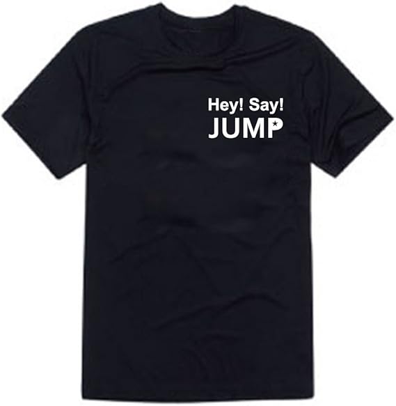 Amazon Hey Say Jump T 01 Yamada Ryosuke Tシャツ 半袖 L Black Tシャツ カットソー 通販