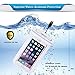 Universal Waterproof Case, CHOE 2Pack Clear Transparent Cellphone Waterproof, Dustproof Dry Bag With Neck Strap for iphone 7, 7 Plus, 6S, 6S Plus, and All Devices Up to 6 Inches