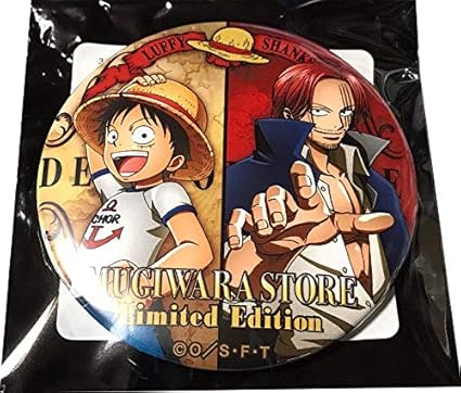 ワンピース 輩缶バッジ 第1弾 復活総選挙 Ver ルフィ シャンクス Limited Edition One Piece 麦わらストア 限定 デザイン レア ホビー 通販 Amazon Co Jp