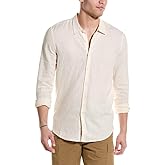 Onia Men's Standard Long Sleeve Linen Shirt