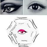 MobileSharp2016 Eyeliner Template Cat Eye Makeup Smoky Liner Guide Stencils Quick 6 in 1