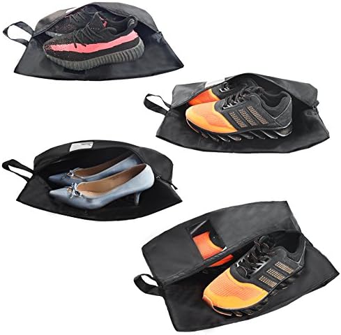 Haundry Travel Storage Shoe Bags for Men Women Accessories Cloth Pouch with Clear Window