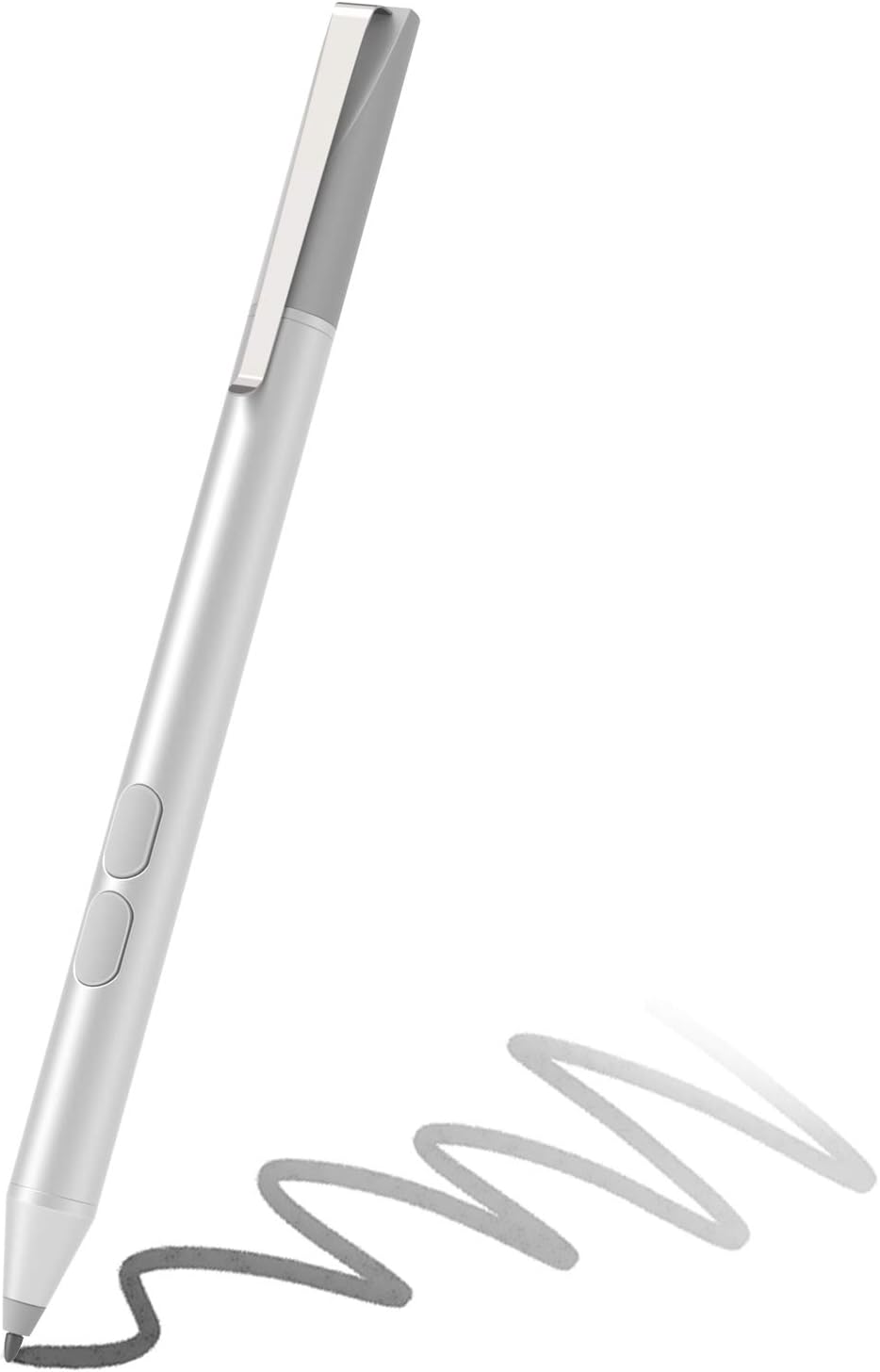 ANYQOO ﻿Stylus for Surface Pro 8, Pen for Microsoft Surface Pro 3/4/5/6/7/X, Surface Laptop 1/2/3, Surface Go 1/2/3, Surface Book 1/2, with 1024 Levels of Pressure Sensitivity Palm Rejection(Silver)