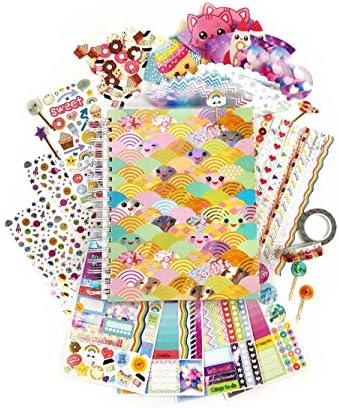Pipsticks Paper House Kawaii Planner Kit - Great Stickers for Planners, Calendars, Scrapbooks, Crafts, Diaries &amp; School Projects