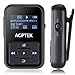 AGPTEK A12 8GB Portable Clip Mp3 Player with FM Radio|30 Hours Playback|Independent Volume Control, Black