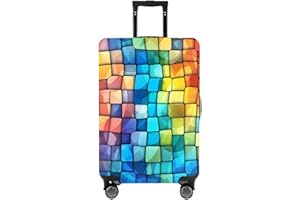 MosaiRudo Travel Luggage Covers For Suitcase Tsa Approved,Suitcase Cover Protector Fit 18-32 Inch Luggage Travel Accessories (T2481, XL)