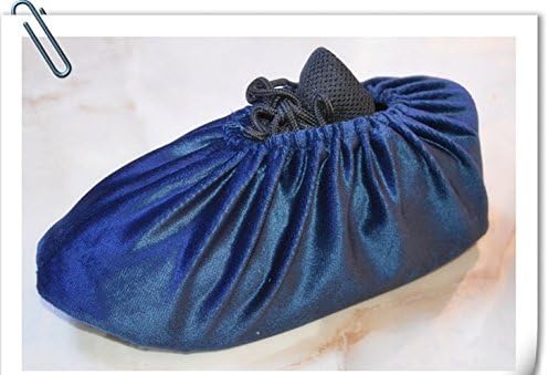 Dailyshops 1 Pairs Reusable Thick Washable Slip Resistant Shoe and Boot Covers for Adult (Blue)