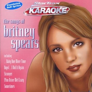 Startrax Karaoke Songs Of Britney Spears Amazon Com Music