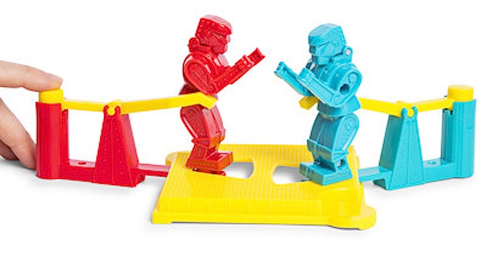 mini rock em sock em robots