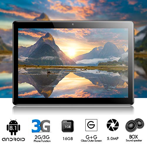 101-Inch-Google-Android-TabletPADGENE-Android-81-Phablet-Tablet-Quad-Core-Pad-with-Dual-Camera-1GB-Ram16GB-Disk-Wifi-Bluetooth-1280x800-HD-IPS-screen-Google-Play