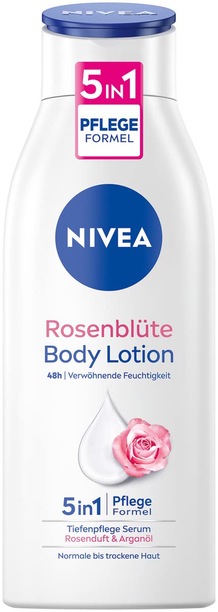 NIVEA Body Rose Blossom Deep Care Serum Argan Oil 400 ml
