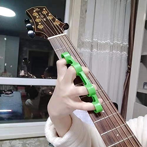 image for YILE Guitar Finger Expansion Plastic Finger Sleeve Finger Force Span P
