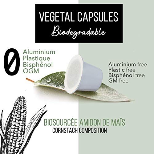 Nespresso Kapseln Kompatibel | BIO FAIRTRADE Arabica Kaffee in Kapseln Biologisch abbaubar | YMA Sortenreiner Kaffee… – Bild 3