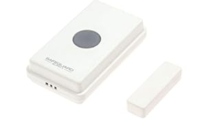 Safeguard Supply ERA-UTX 4000' Wireless Push Button & Magnetic Door Chime Contact Transmitter - For Use With All Safeguard Supply ERA Wireless Door Bell Receivers & Wireless Doorbell Kit Chimes