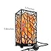 Levoit Ezra Himalayan Salt Lamp Hand Carved Natural Himilian Hymalain Pink Salt Rock Lamps with Metal Housing, Touch Brightness Dimmable Control, 3 Bulbs, UL-Listed Cord & Luxury Gift Box