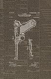 Framable Patent Art the Original Ready to Frame