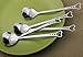 5.6'' Set of 6 Heart Spoons, Heart Shaped Spoons Stainless Steel – Cute Spoon and Functional for Hot Cocoa Bars, Tea Bags, or Cocktail Mixing – Easy to Clean and Spill-Free Use