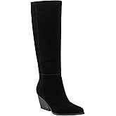 Marc Fisher LTD Women's Challi Boot Black Suede 6.5M