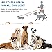 Retractable Hands Free Dog Leash, Dual-Handle Bungee Extendable Shock Absorbing Leash Reflective Stitching Adjustable Waist Belt for For Running, Walking, Hiking, Dog Training Up to 150 lb Large Dogs