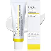 RAVIEL Enriched Super Ceramide Cream Radiance Boosting, Deep Hydration & Tone Enhancing Moisturizer with Niacinamide & Hyaluronic Acid for Dull, Uneven Skin, Korean Skincare, 50ml (1.69 fl oz)