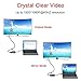 Lenovo HDMI To VGA Adapter With Audio, Gold-Plated 1080P Active HDMI To VGA Converter With Micro USB, 3.5mm Audio Port