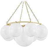 Hudson Valley Lighting Thornwood - 9 Light Chandelier-20.5 Inches Tall and 43.25 Inches Wide
